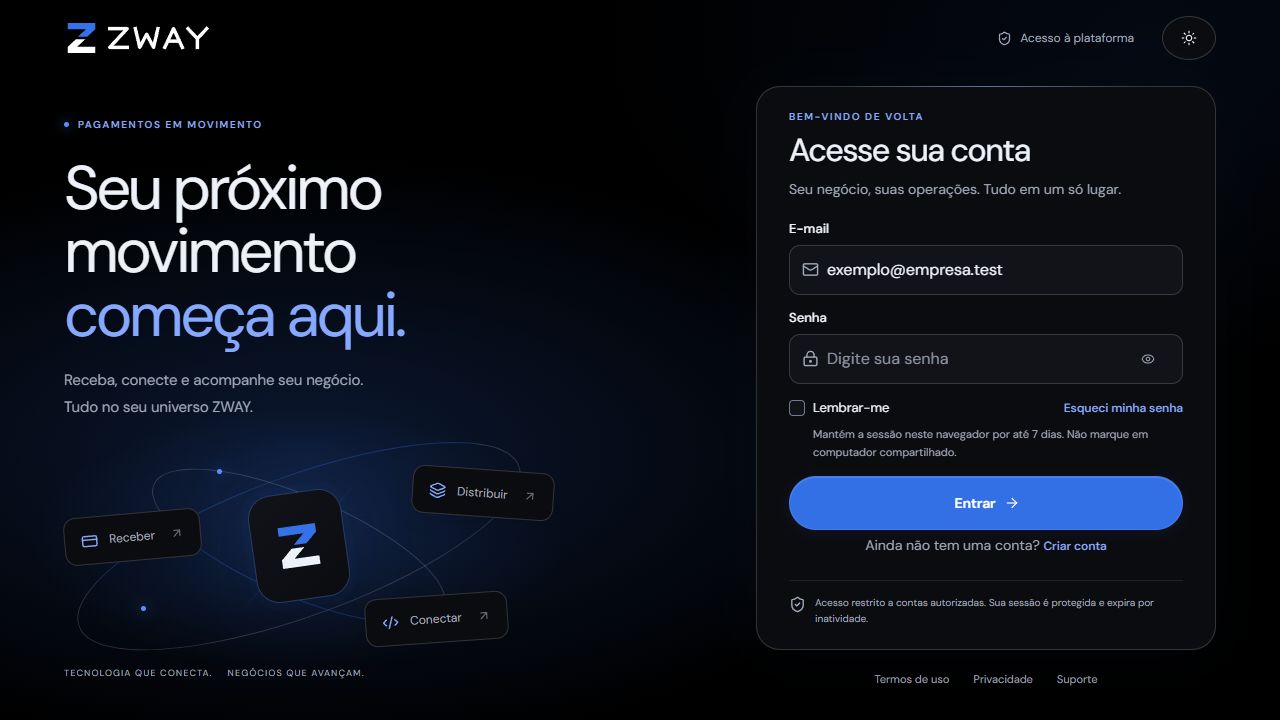 Comece pelo cadastro: área indicada pelo círculo azul. Formulário local com campos vazios ou dados fictícios.